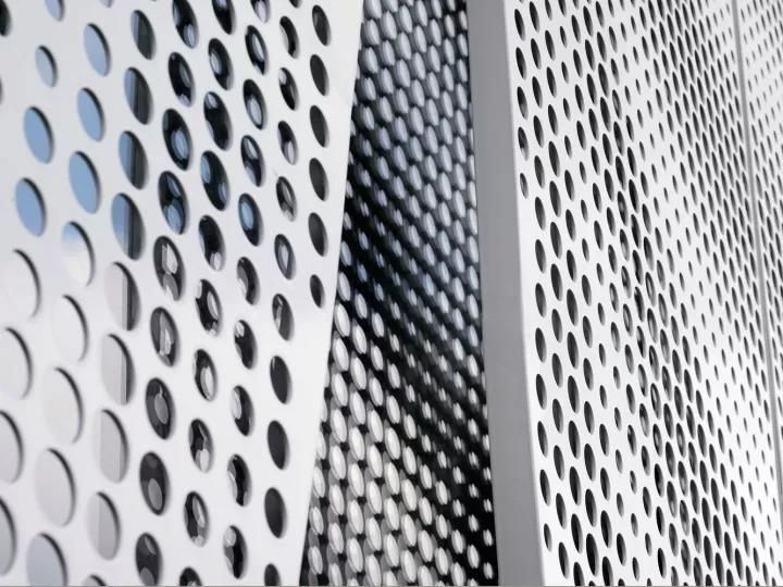 Perforated Plate,  Modernist Design