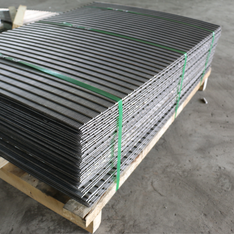 Galvanized welded wire mesh panel