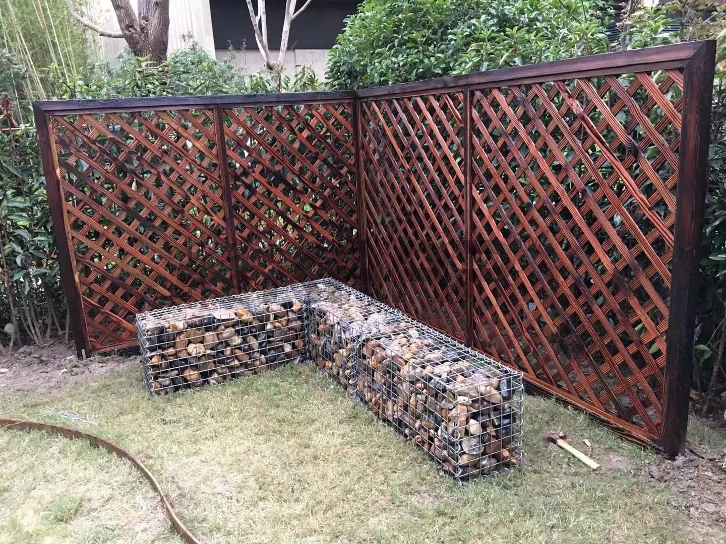 Gabion Bench-Modern Garden Seats